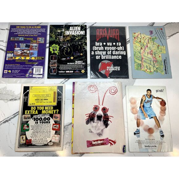 Vintage 15 Comic Book Lot (1990s), 1 CD ROM Comic Book - Various Titles - Condi - Picture 3 of 15